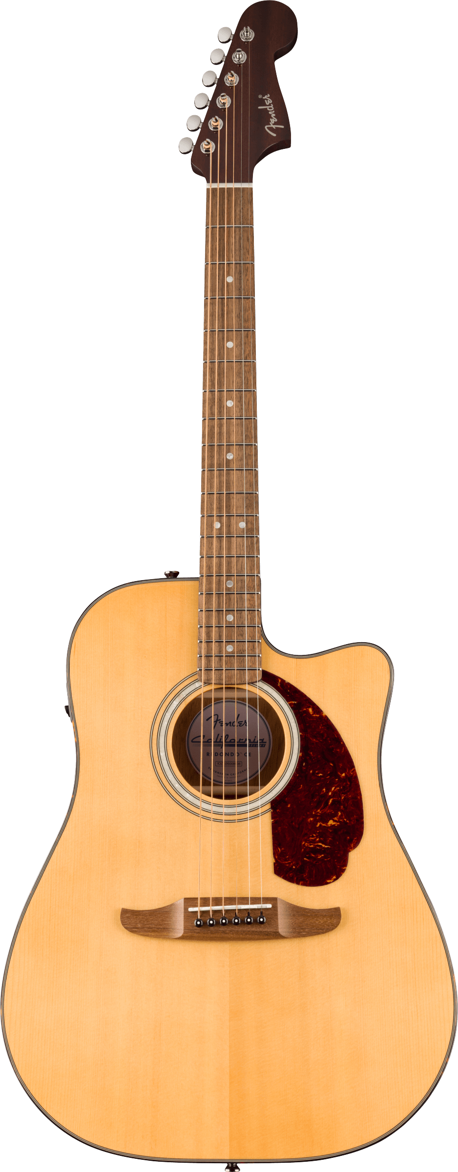 Fender California Deluxe Redondo CE - Walnut Fingerboard - Natural