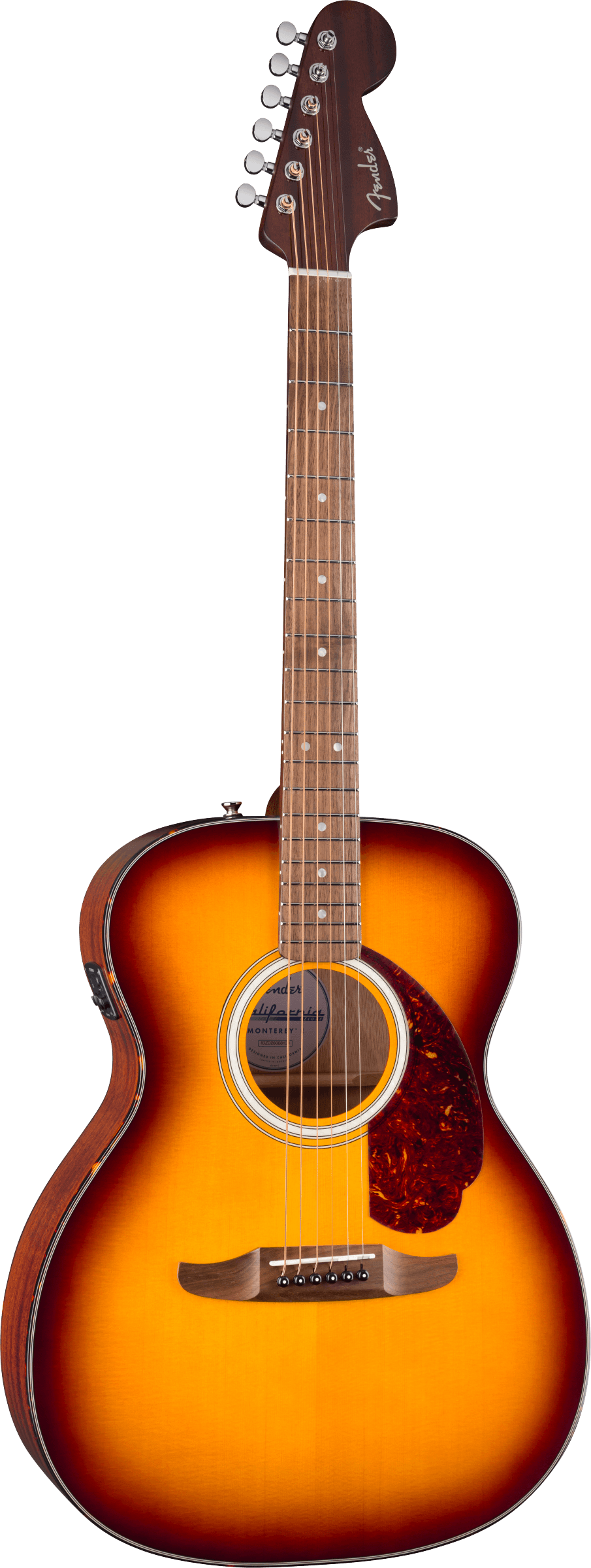 Fender California Deluxe Monterey E - Walnut Fingerboard - Honey Sunburst