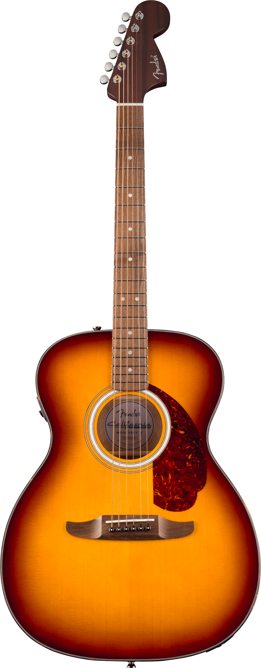 Fender California Deluxe Monterey E - Walnut Fingerboard - Honey Sunburst