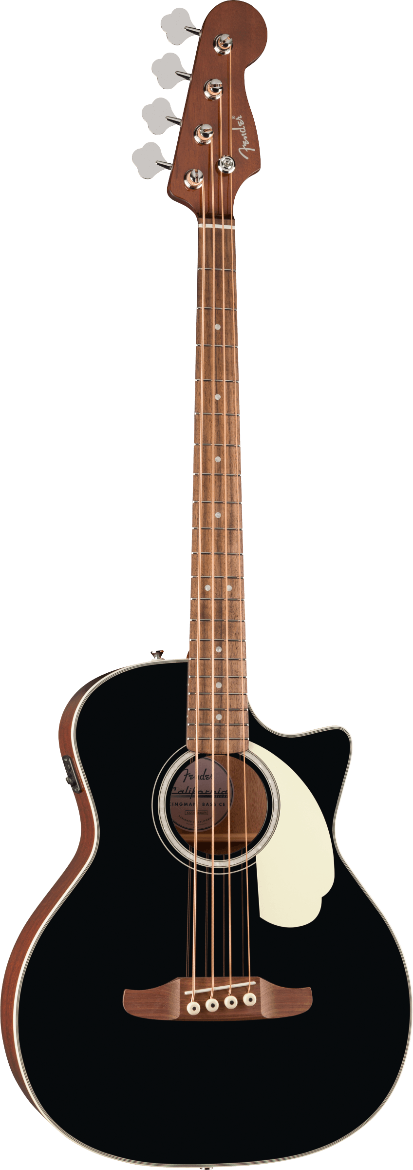 Fender California Deluxe Kingman Bass CE - Walnut Fingerboard - Black