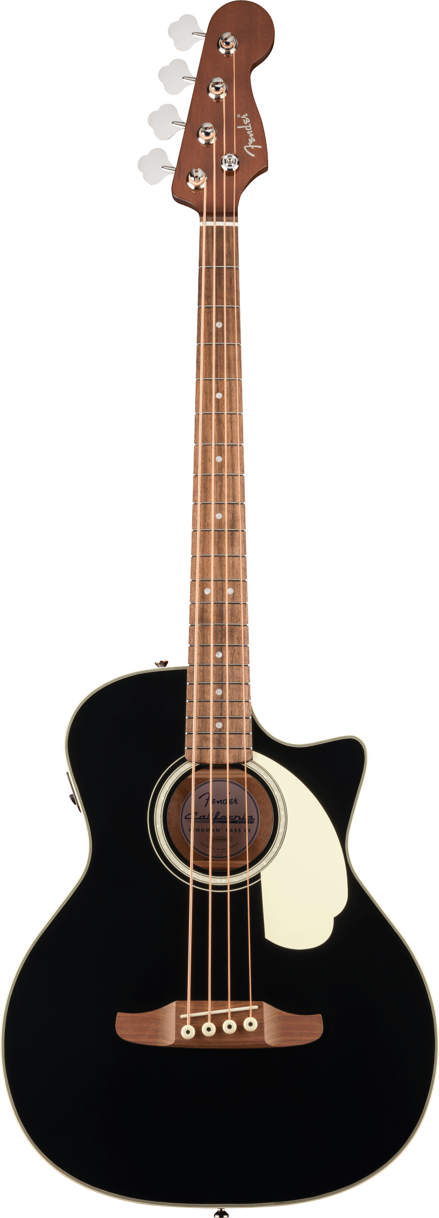 Fender California Deluxe Kingman Bass CE - Walnut Fingerboard - Black