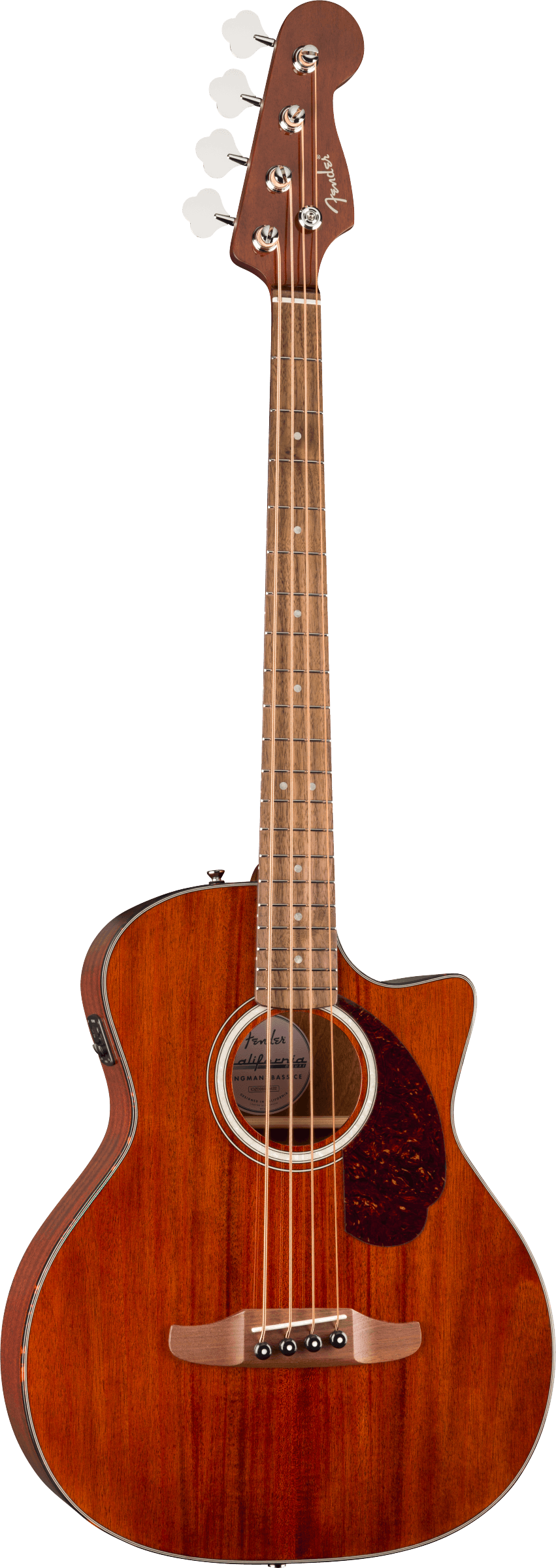 Fender California Deluxe Kingman Bass CE Mahogany - Walnut Fingerboard - Natural