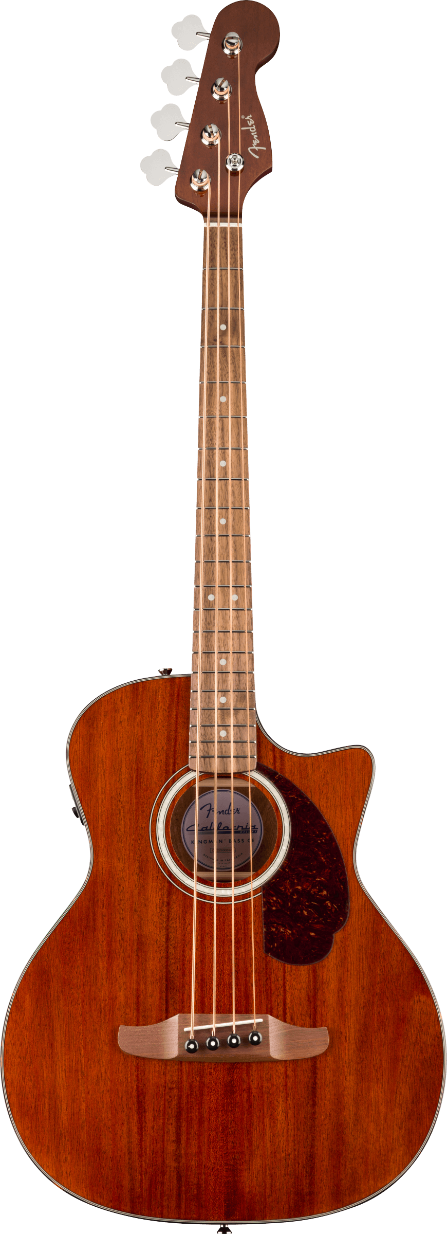 Fender California Deluxe Kingman Bass CE Mahogany - Walnut Fingerboard - Natural