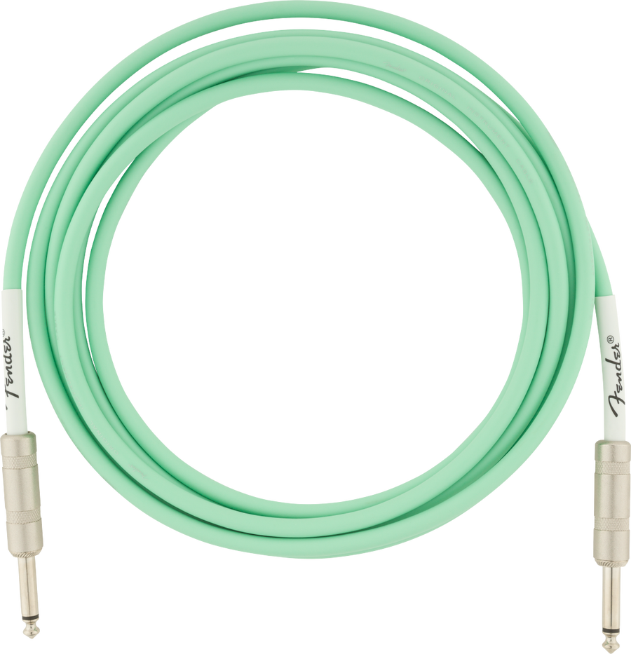 Fender Original Series Instrument Cable - 10ft - Surf Green