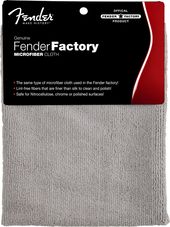 Fender Factory Shop Microfiber Cloth