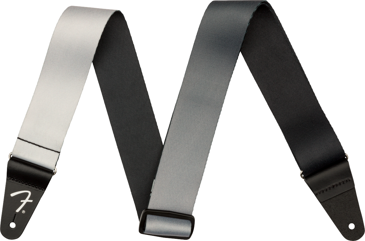 Fender Ombré Strap - Silver Smoke