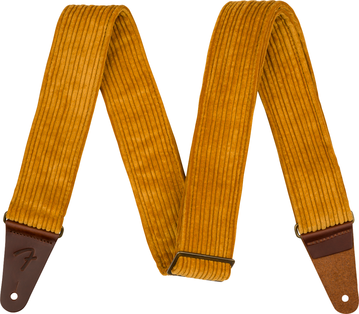 Fender Corduroy Strap - Blaze Gold - 2"