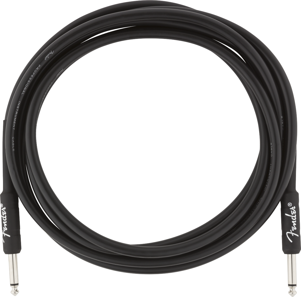 Fender Professional Series Instrument Cable - 10ft - Black