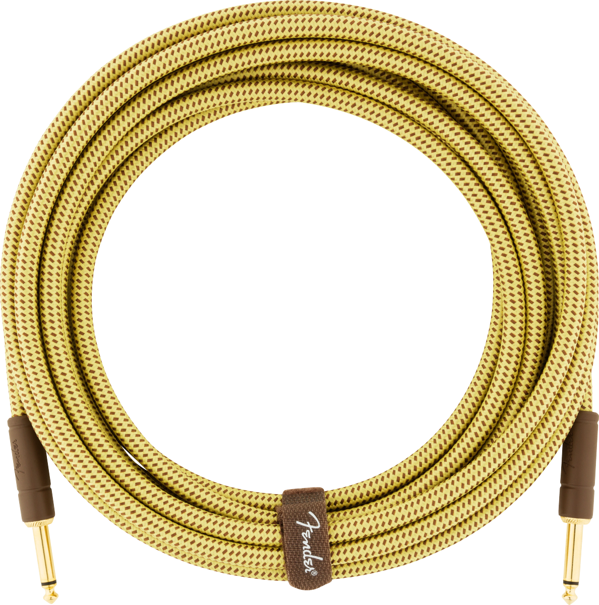 Fender Deluxe Series Instrument Cable - Straight/Straight - 10' - Tweed