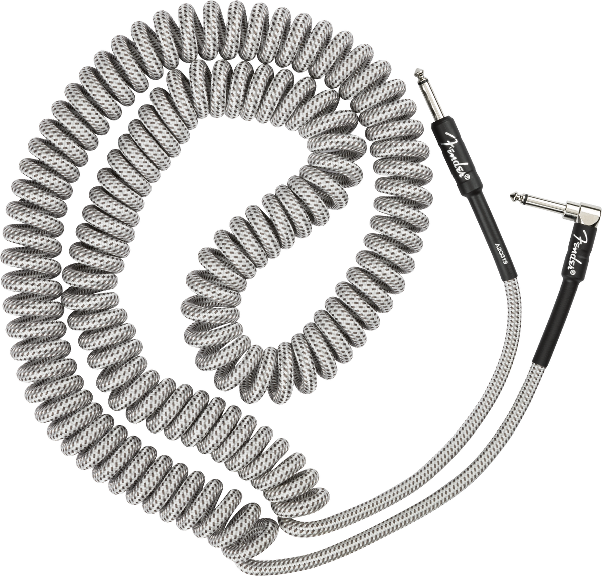 Fender Professional 30ft Coil Cable  - White Tweed