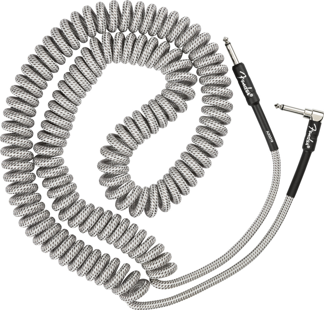 Fender Professional 30ft Coil Cable  - White Tweed