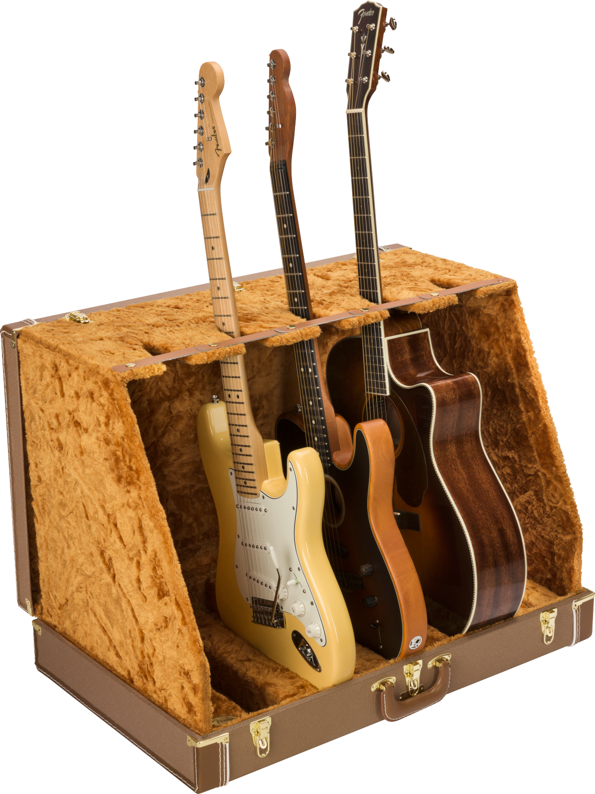 Fender  Classic Series Case Stand - 5 Guitar - Brown