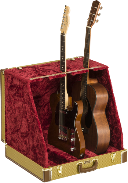 Fender Classic Series Case Stand - Tweed (Holds 3 guitars)