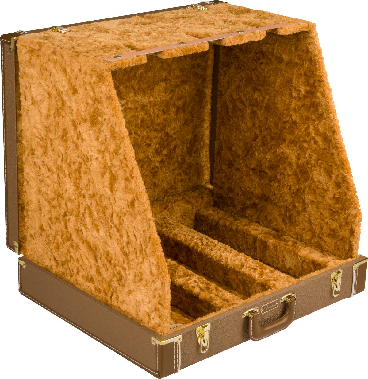 Fender  Classic Series Case Stand - 3 Guitar - Brown