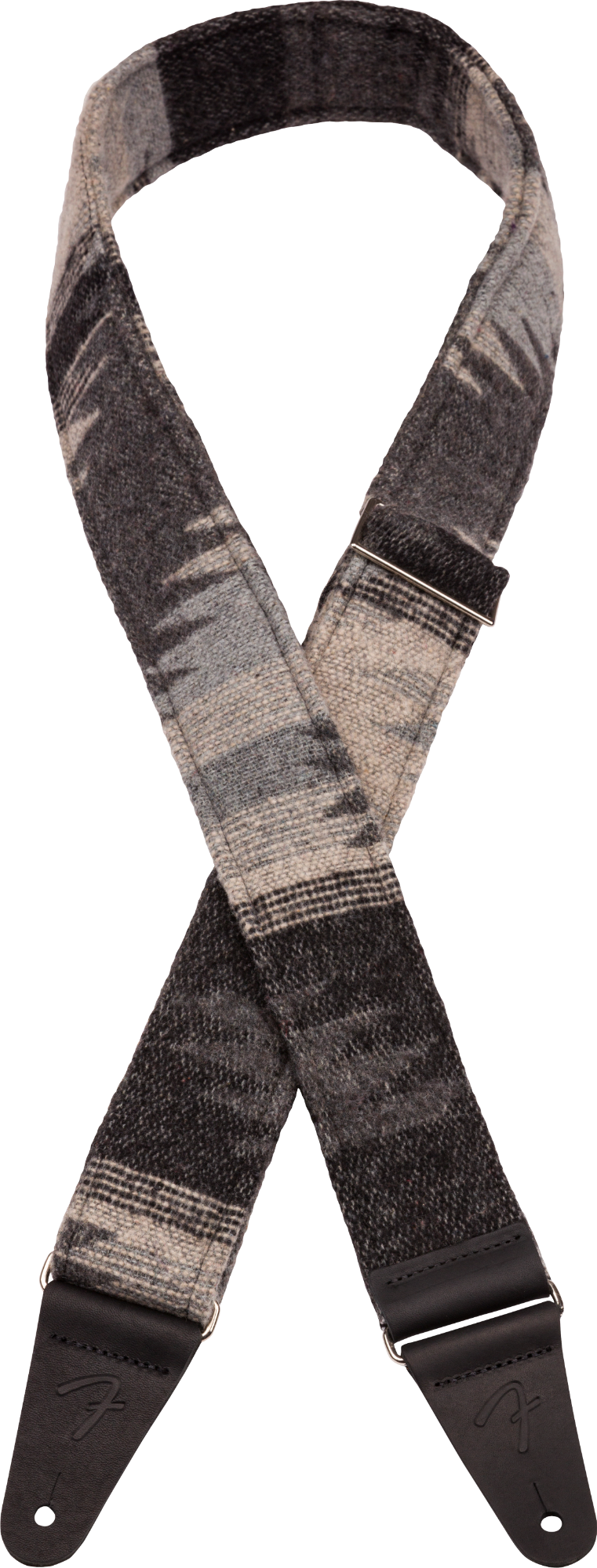 Fender Zion Guitar Strap - Gray Aztec - 2"