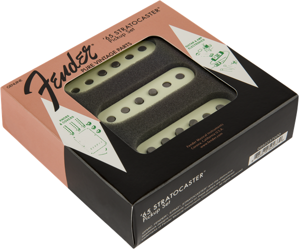 Fender American Vintage '65 Strat Pickup Set - Vintage White