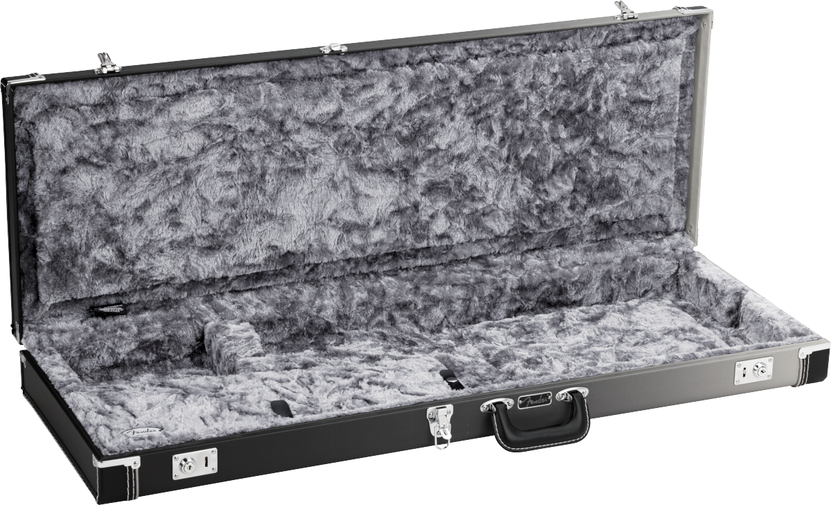 Fender Ombre Strat / Tele Case - Silver Smoke