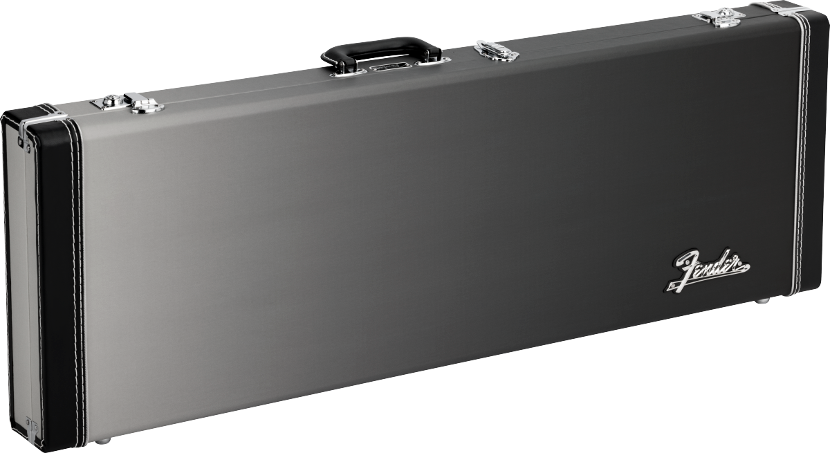 Fender Ombre Strat / Tele Case - Silver Smoke