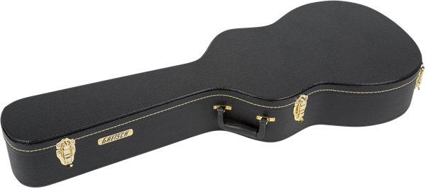 Gretsch G6296 Round Neck Resonator Flat Top Guitar Case - Black