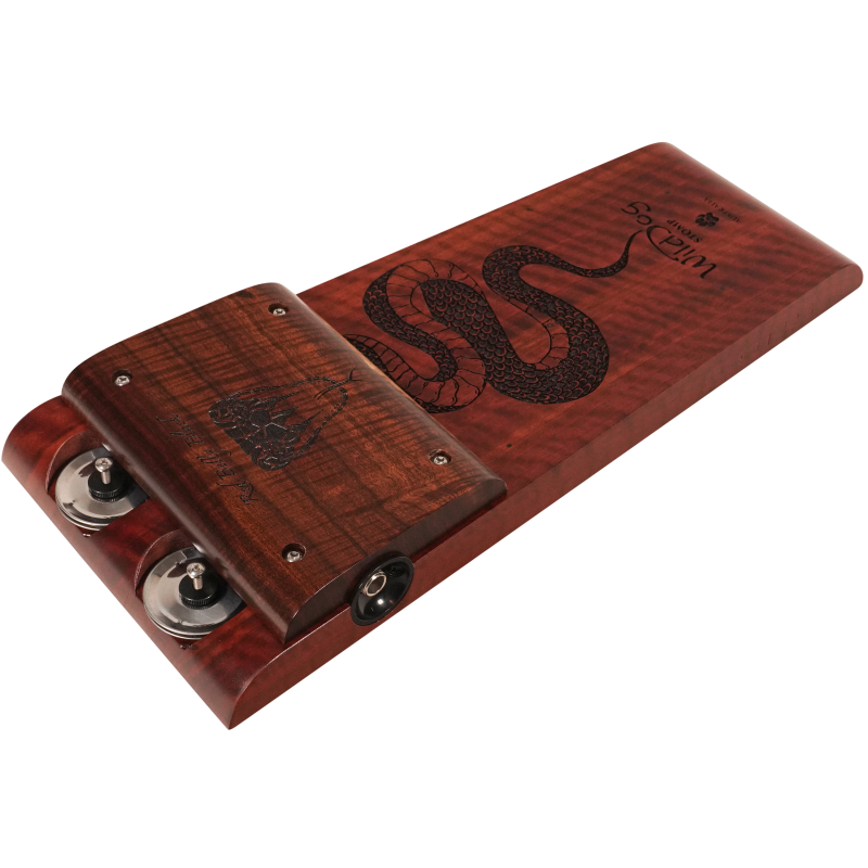Wild Dog RED BELLY BLACK Custom Stomp Box