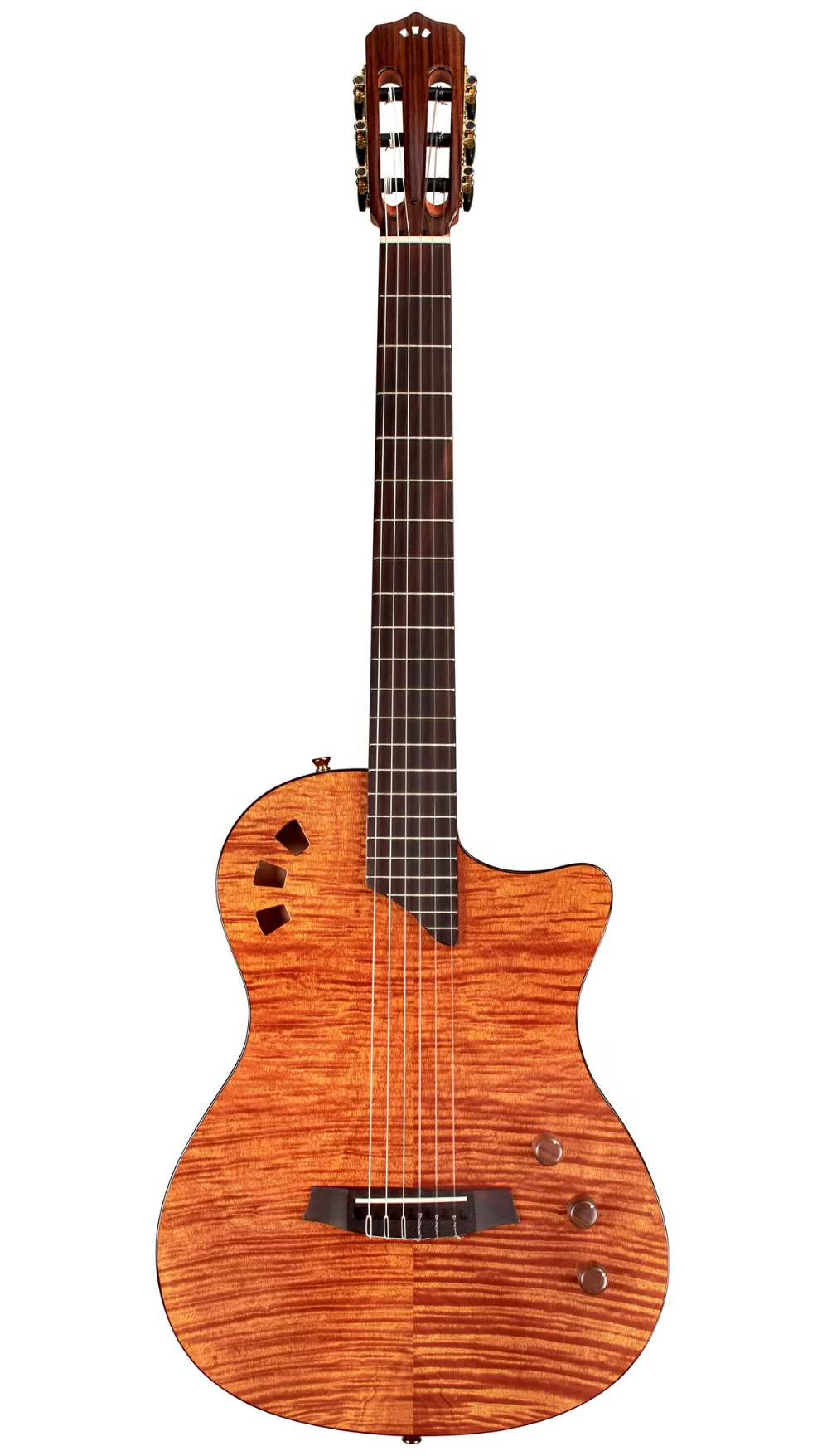 Cordoba STAGE Thinline Electric Classical w/Bag - Natural Amber