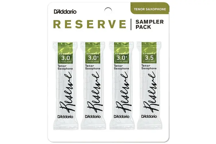 D'Addario Reserve Tenor Saxophone 3.0 Reed Sampler Pack (DRS-K30)