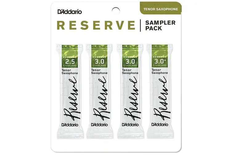 D'Addario Reserve Tenor Saxophone 2.5 Reed Sampler Pack (DRS-K25)