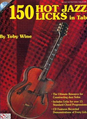 150 Hot Jazz Licks In Tab Bk/Cd