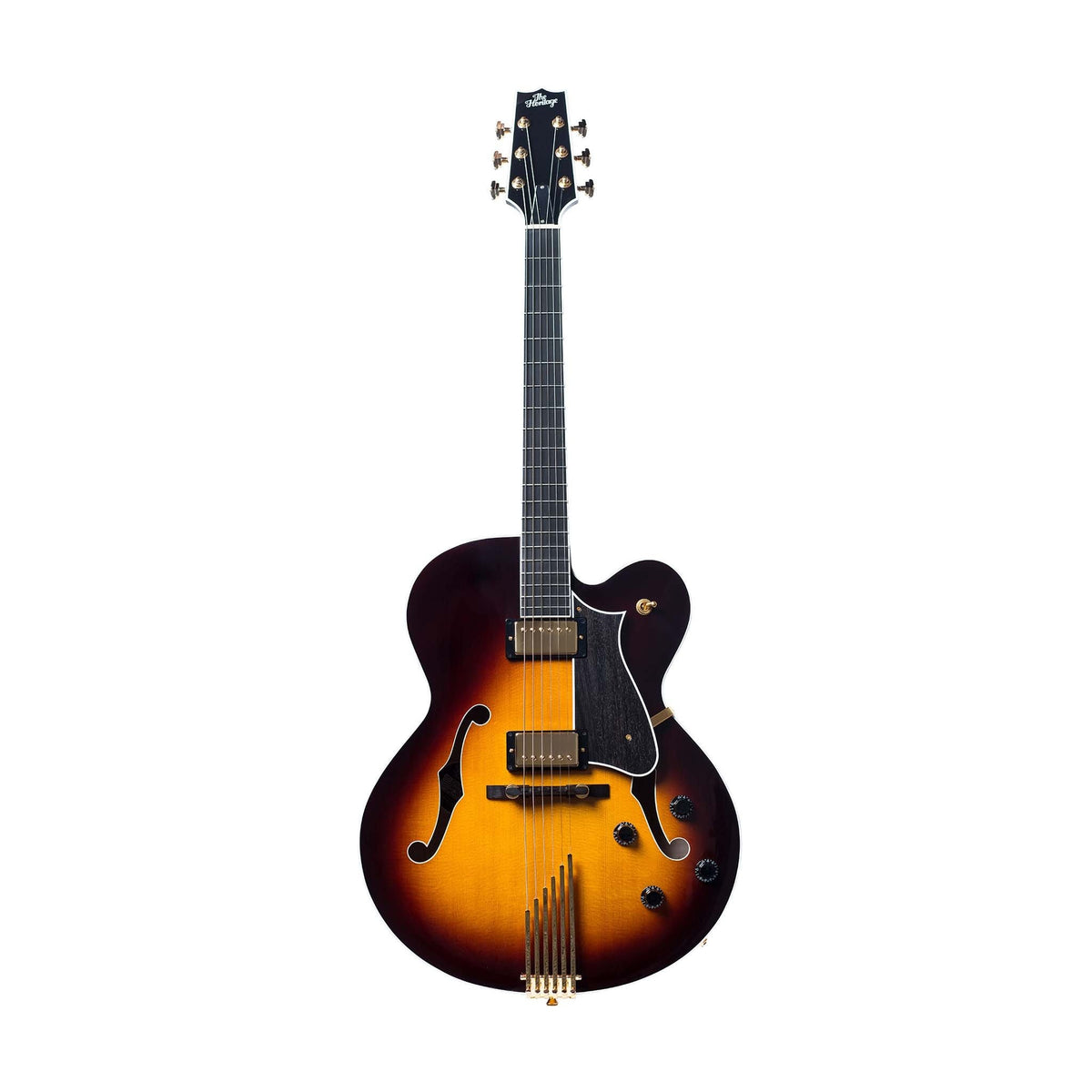 Heritage Guitars Standard Eagle Classic Hollow Electric Guitar w/Case - Original Sunburst
