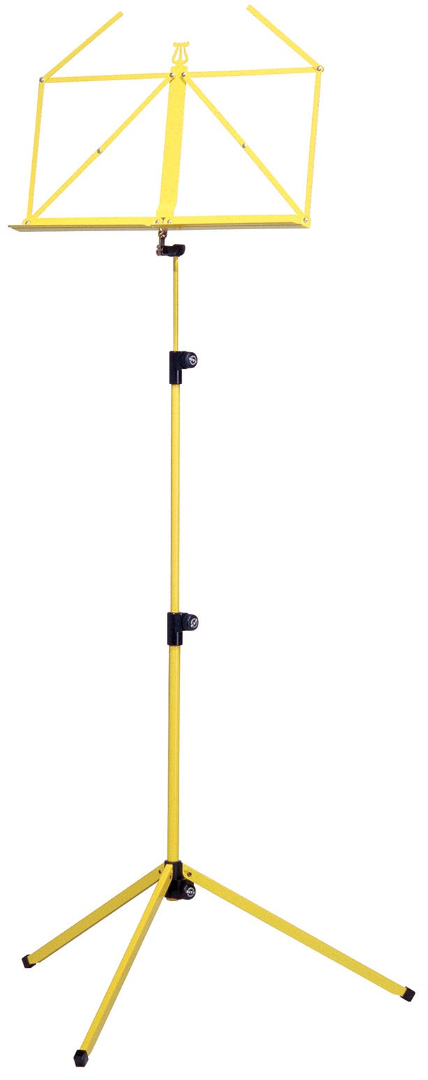 K&M Baseline Music Stand - Yellow (KM 100/1 Yellow)