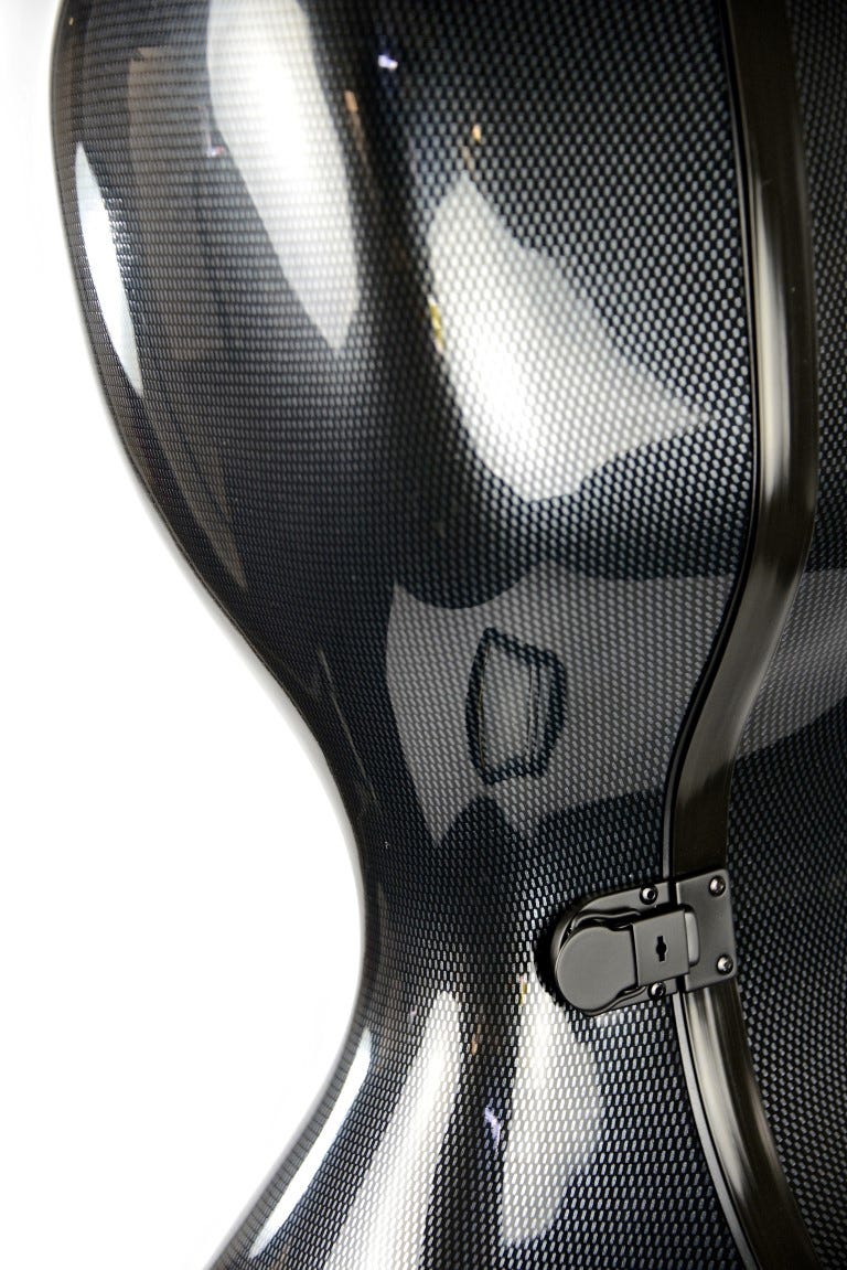 BAM HIGHTECH Compact Cello Case - Black Carbon (1004XLC)