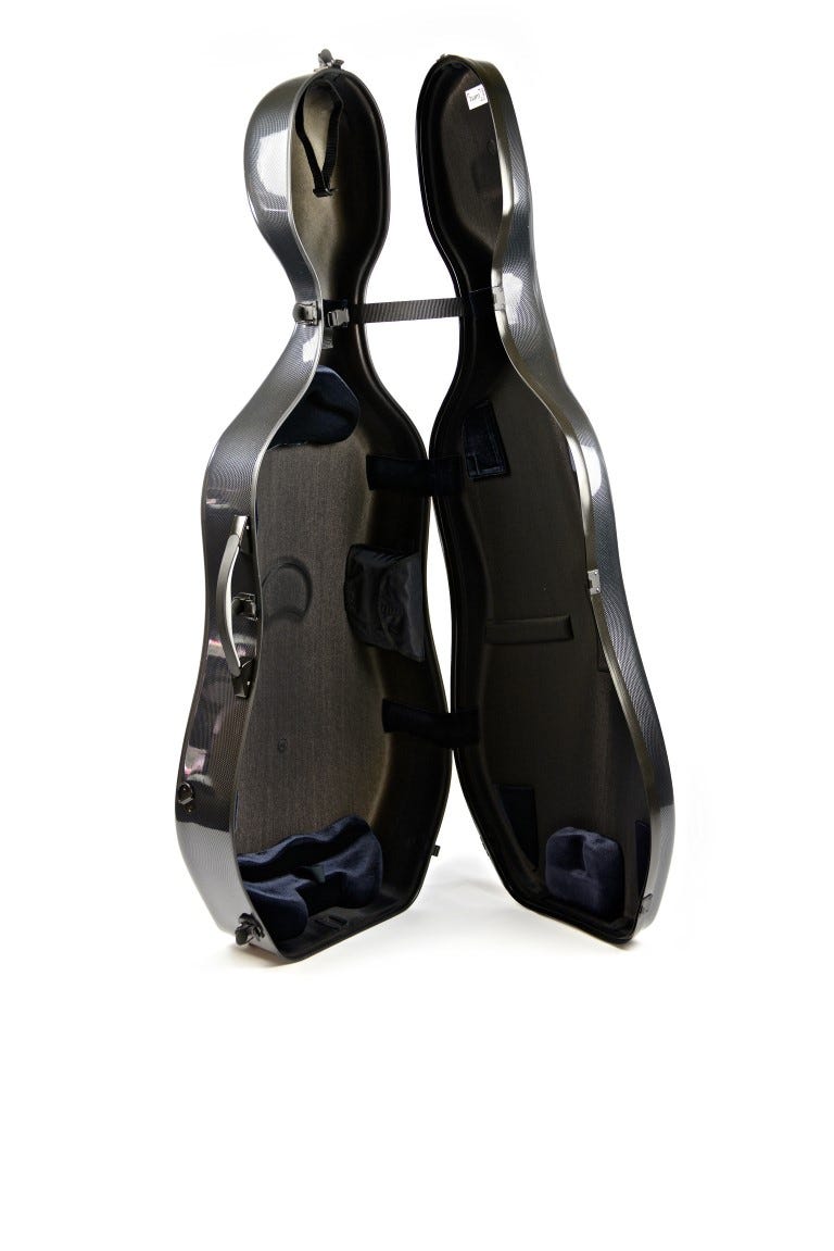 BAM HIGHTECH Compact Cello Case - Black Carbon (1004XLC)
