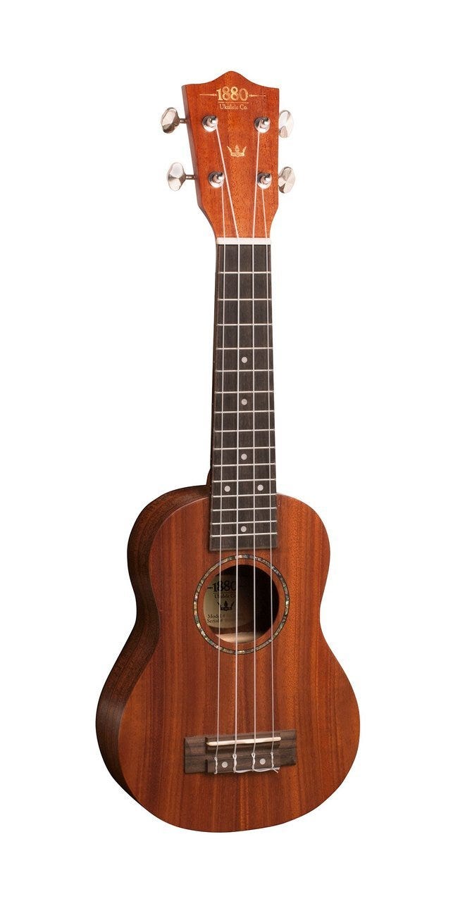 1880 Ukulele Co 100 Series Soprano Ukulele
