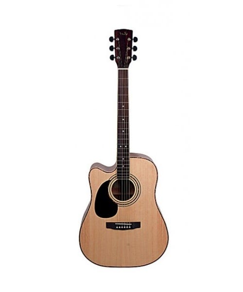 Cort AD880CEL Standard Series Acoustic Electric Guitar - Left Handed