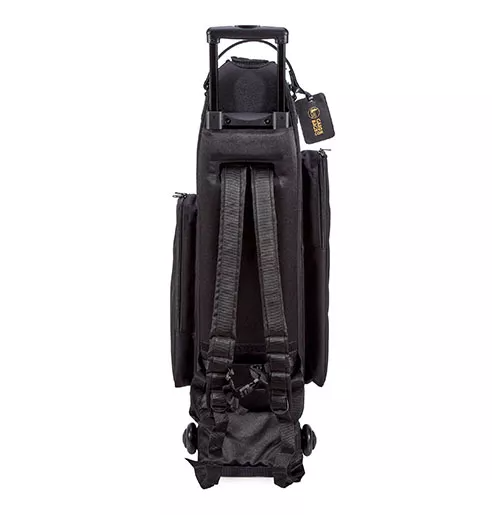 Gard Bags 105-WBFSK Tenor Sax (Tenor Sax / Alto Sax / Soprano Sax) Wheelie (HC+OS+W+BP) - Synthetic L/T Black