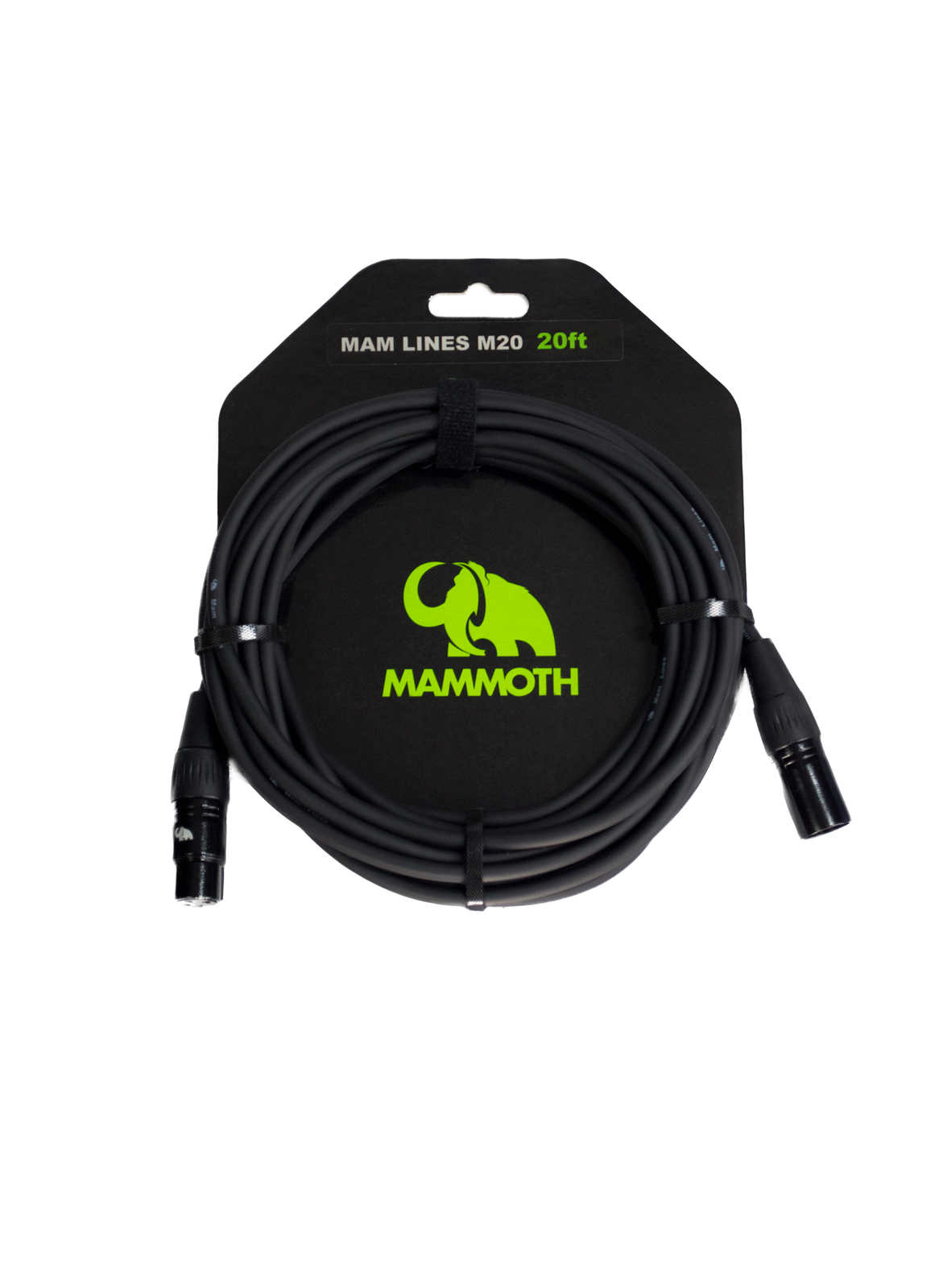 Mammoth MAM Lines M20 - Mic Cable - 20Ft - XLR to XLR