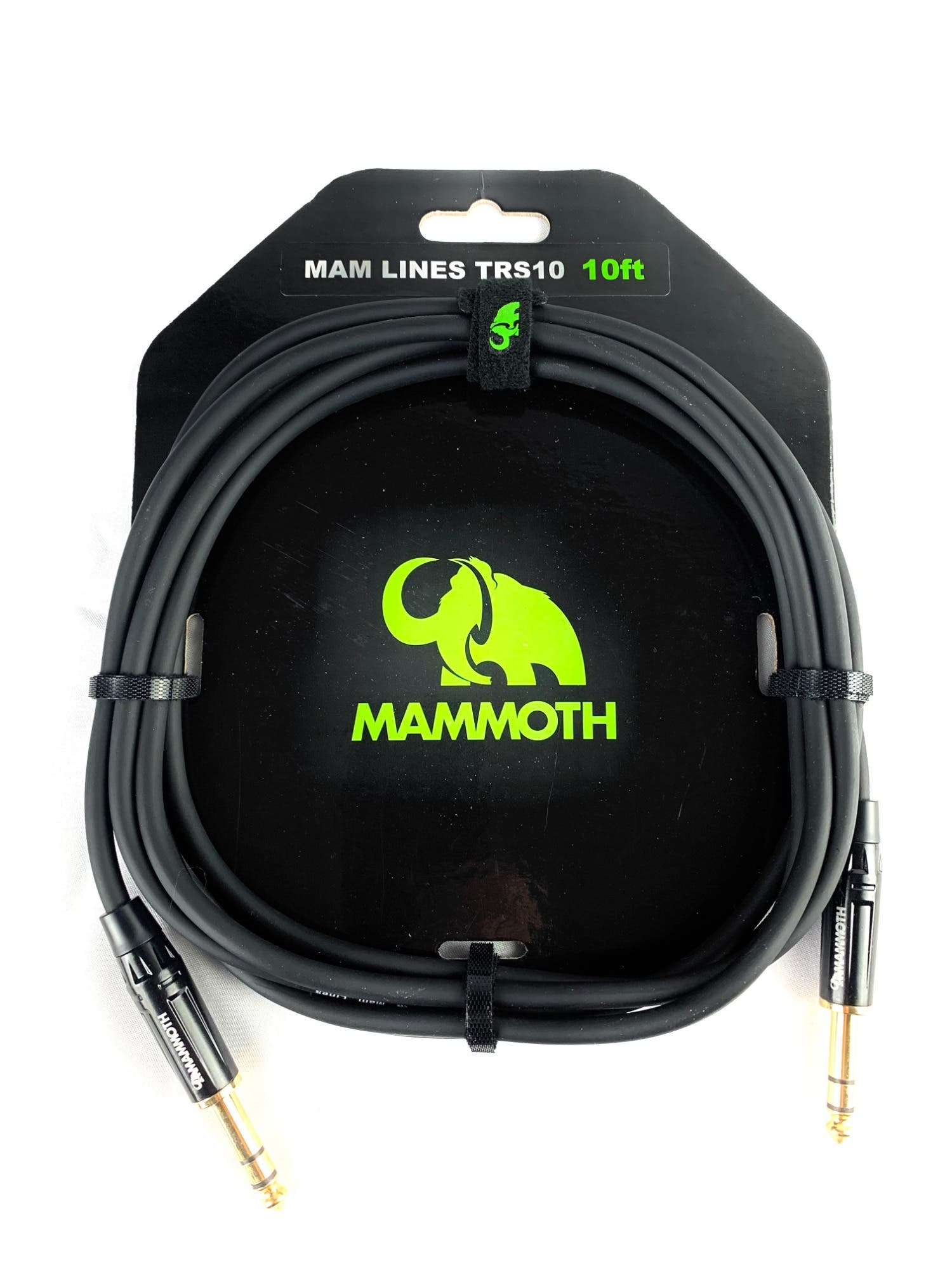 Mammoth MAM LINES TRS10 Audio Cable - TRS-TRS - 10ft