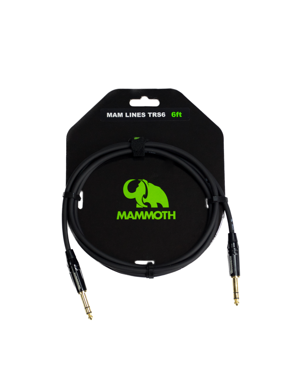 Mammoth MAM LINES TRS6 Audio Cable - TRS-TRS - 6ft
