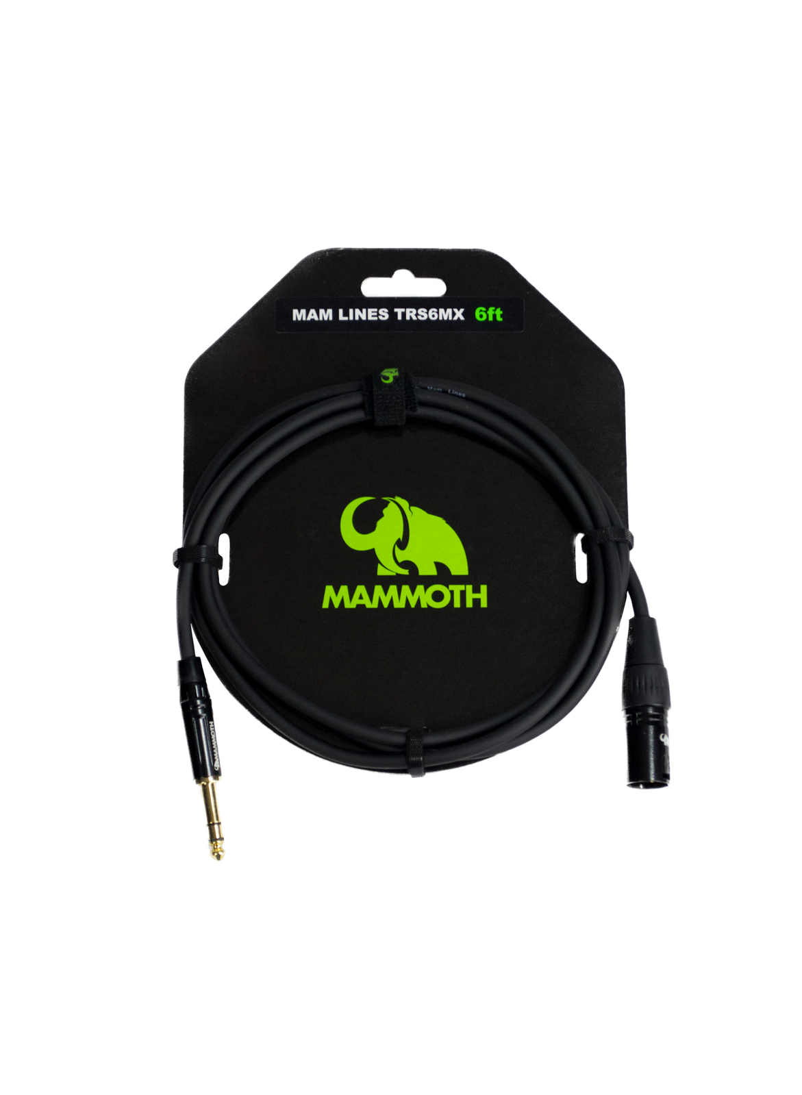Mammoth MAM LINES TRS6MX Audio Cable - TRS-MXLR - 6ft