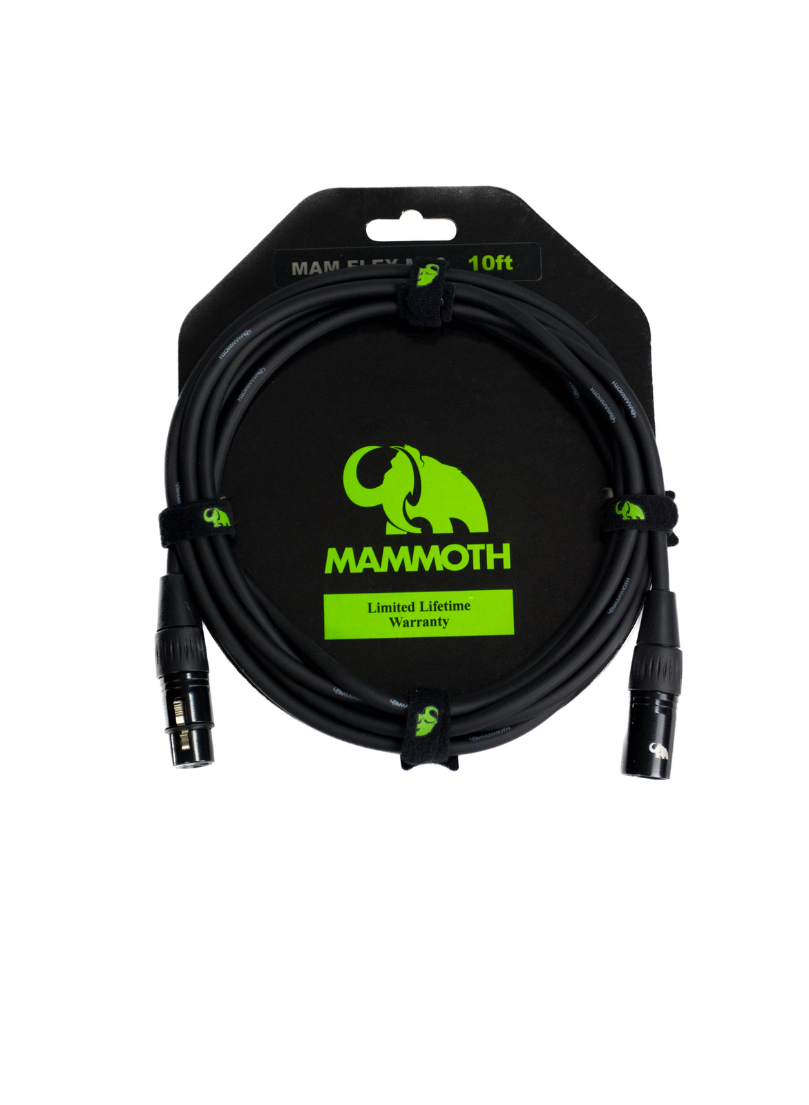 Mammoth MAM FLEX M10 Microphone Cable - 10ft (XLR - XLR)
