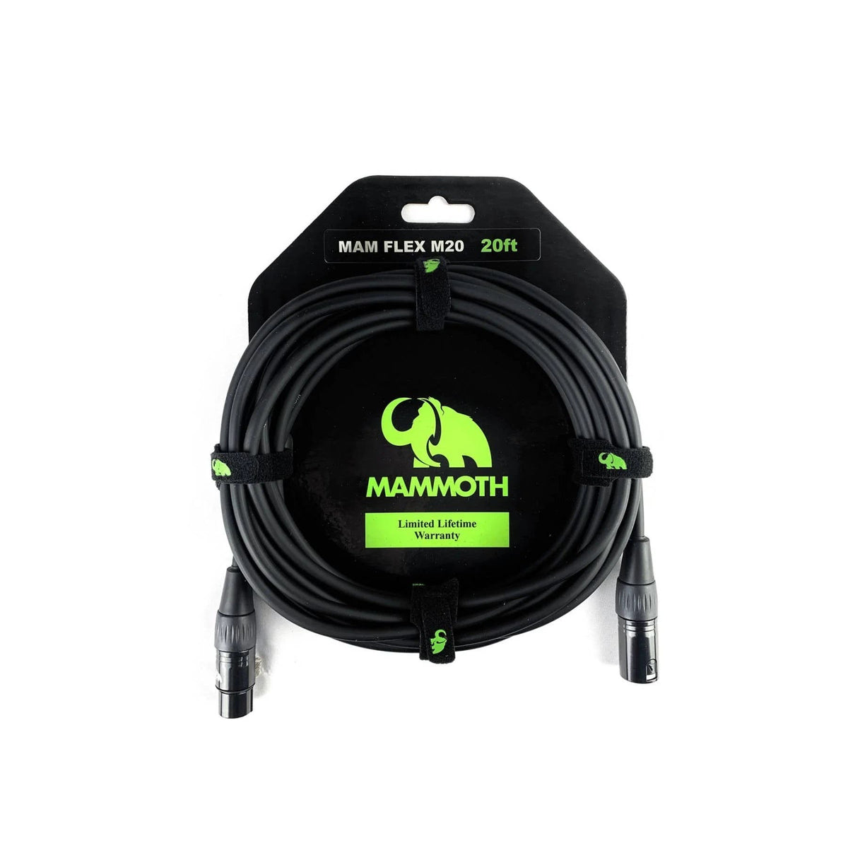 Mammoth MAM FLEX M20 Microphone Cable - 20ft (XLR - XLR)