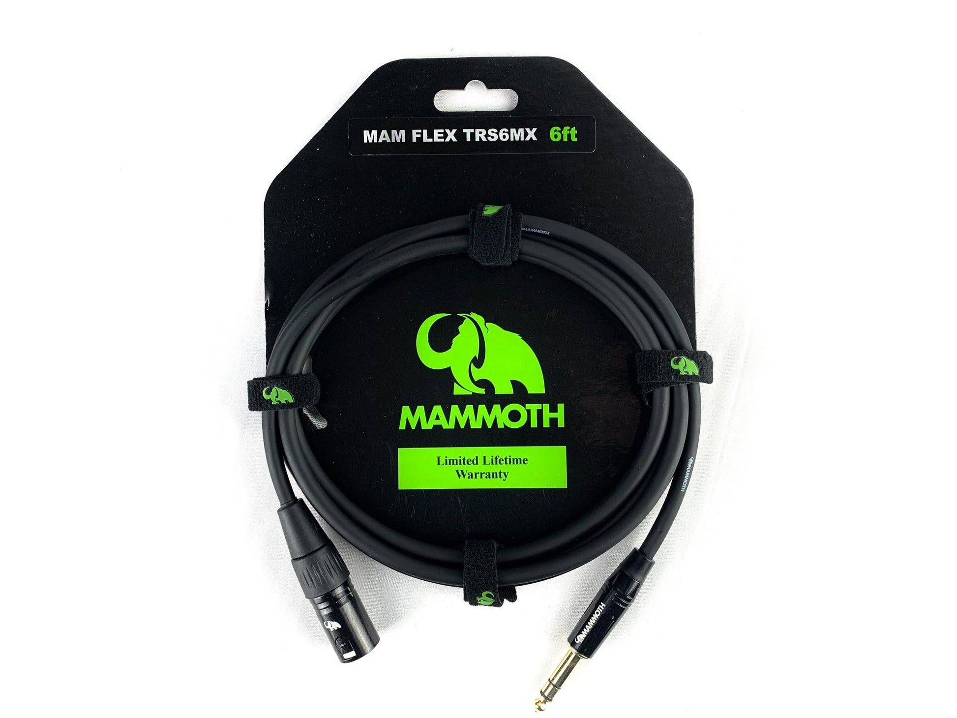 Mammoth MAM FLEX TRS6MX Audio Cable - TRS-MXLR - 6ft