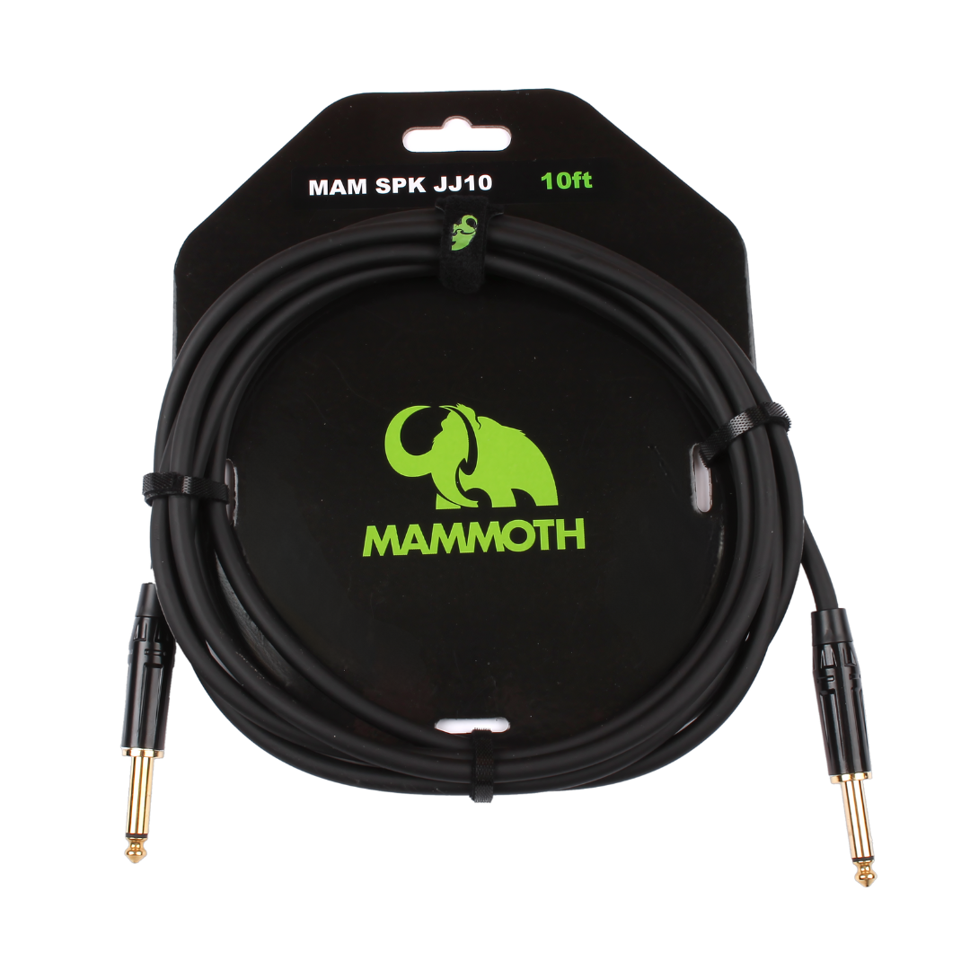 Mammoth MAM Spk JJ10 - Speaker Cable - 10Ft - Jack to Jack