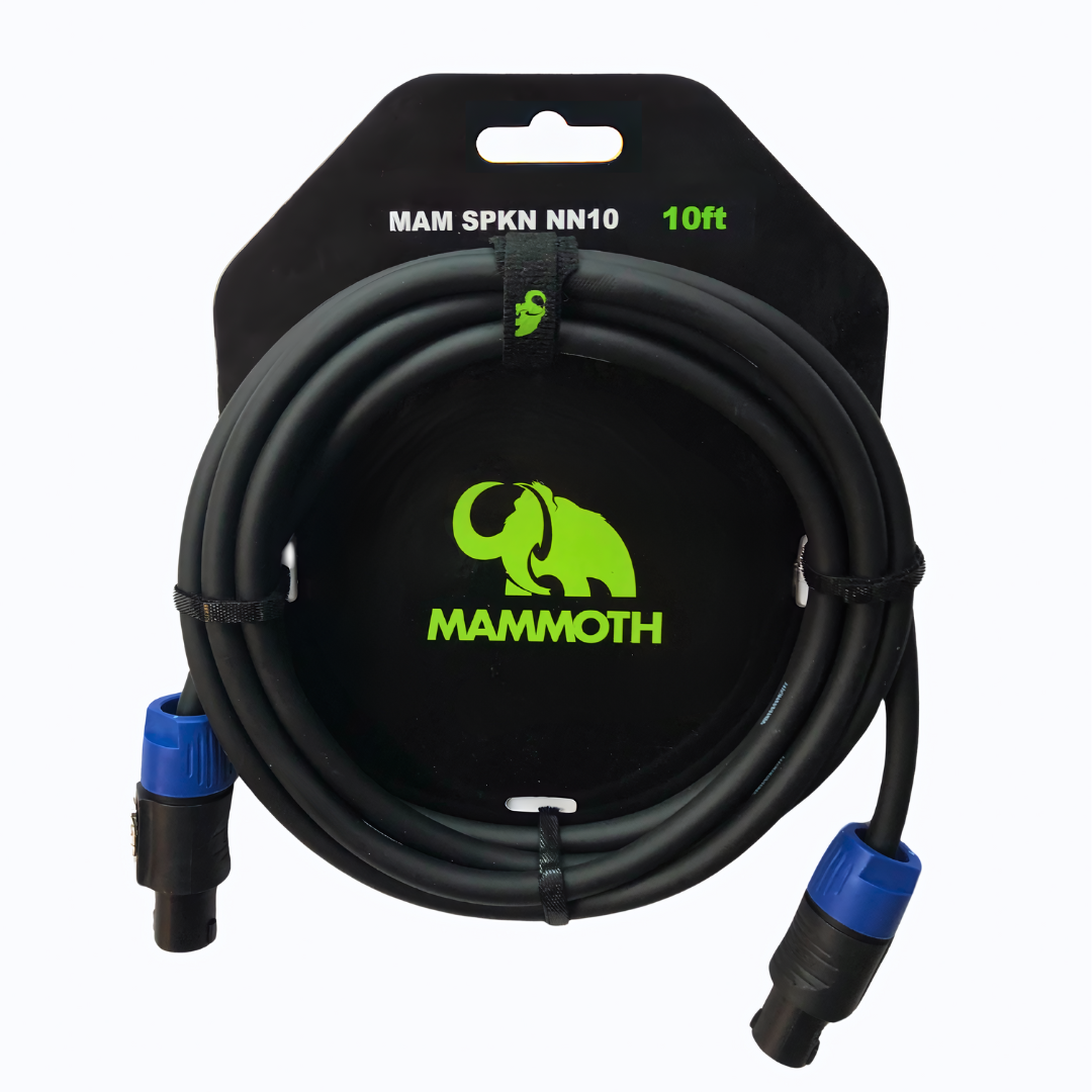 Mammoth MAM Spkn NN10 - Speaker Cable - 10Ft - Speakon to Speakon