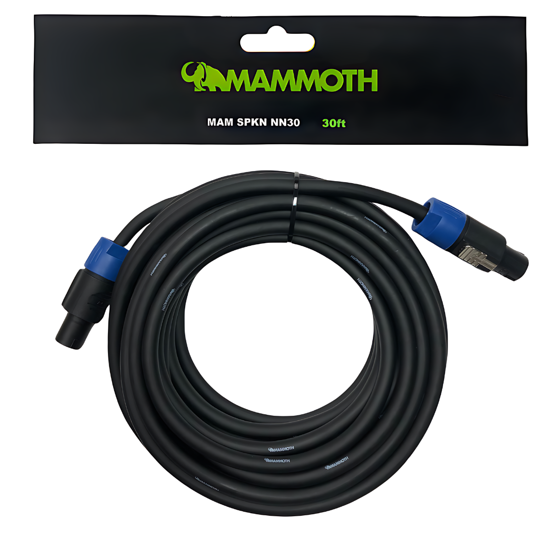 Mammoth MAM Spkn NN30 - Speaker Cable - 30Ft - Speakon to Speakon