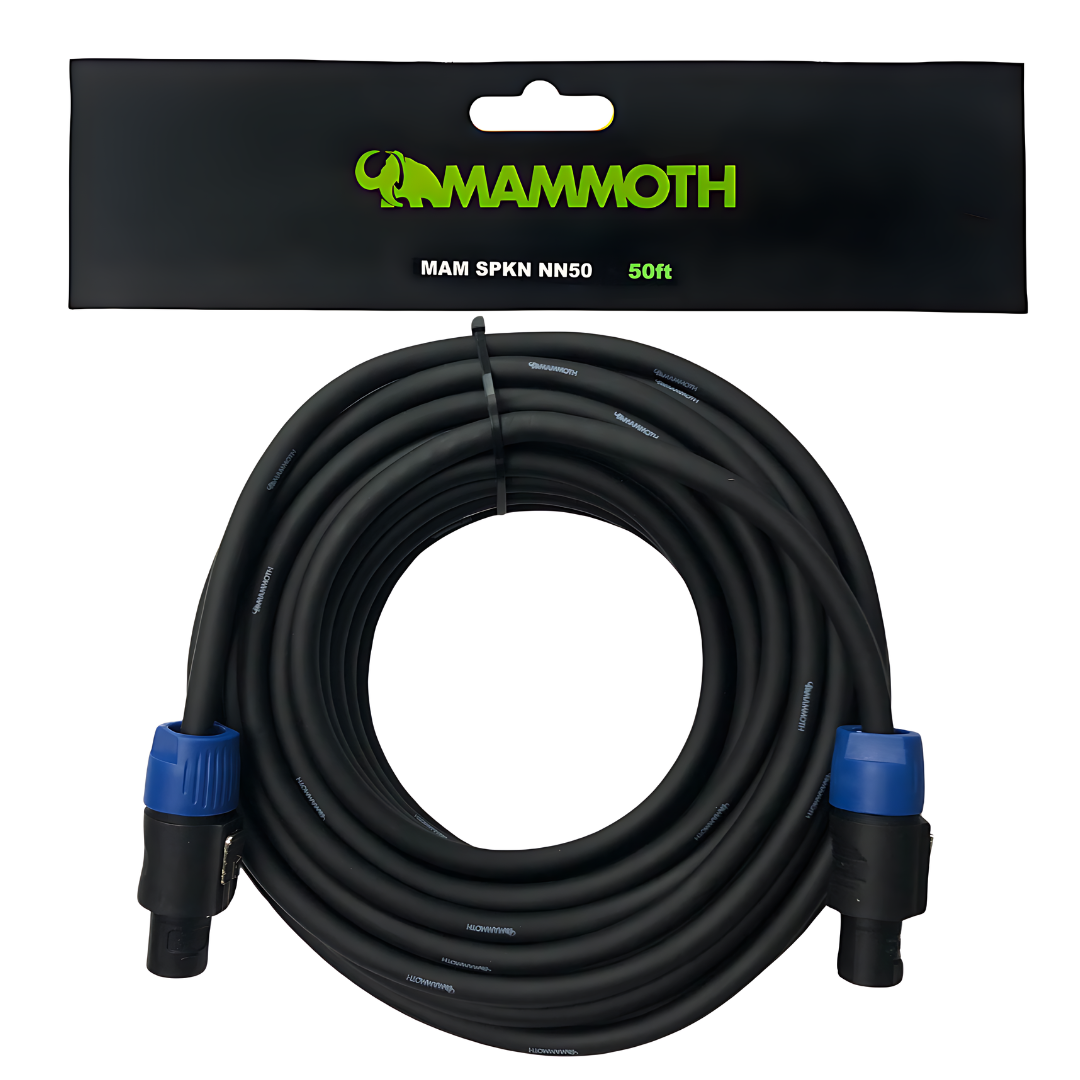 Mammoth MAM Spkn NN50 - Speaker Cable - 50Ft - Speakon to Speakon