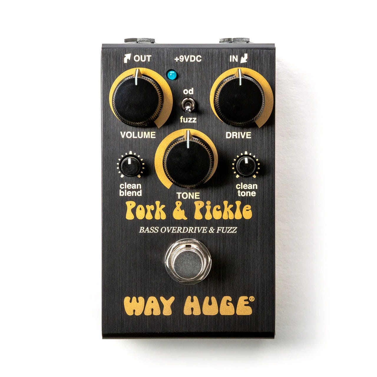 Way Huge SMALLS Pork & Pickle Bass Overdrive & Fuzz Pedal