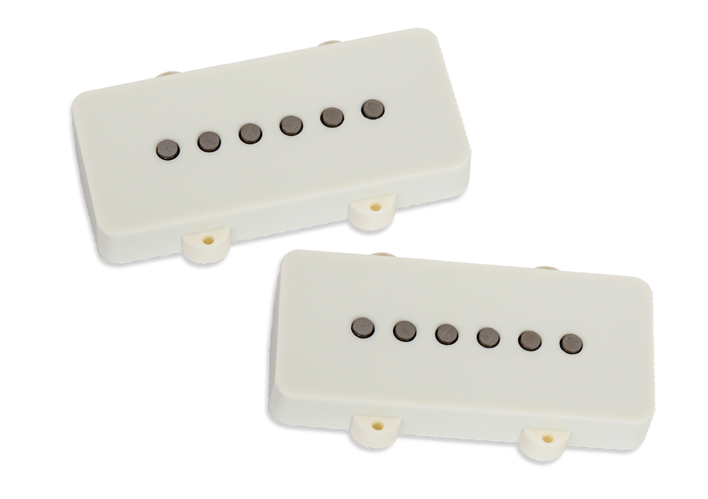 Seymour Duncan Jazzmaster Silencer 'Hot' Pickup Set - Parchment