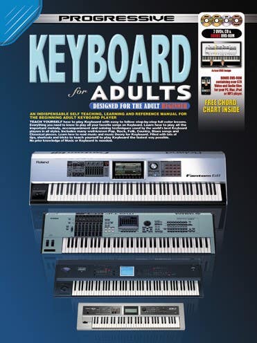 Progressive Keyboard For Adults Bk/Dvd/Cd 11808