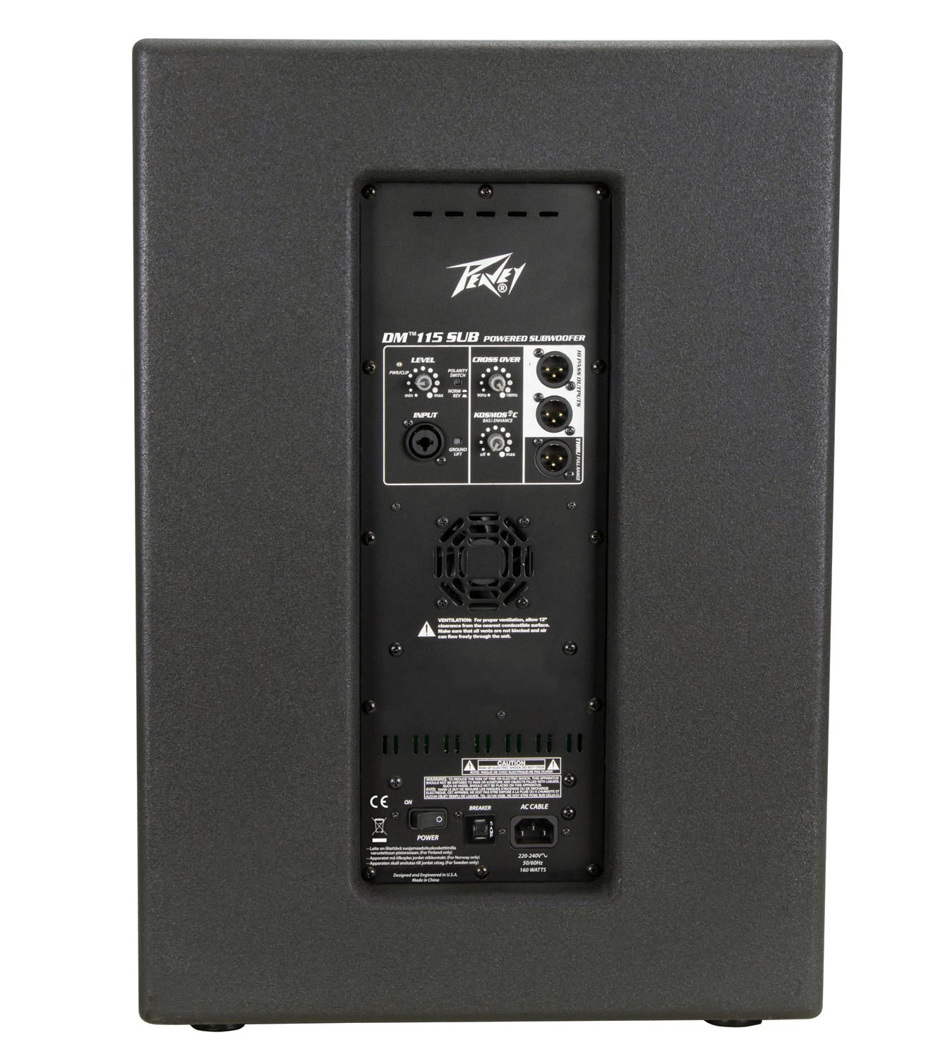 Peavey Dark Matter DM 115 15" Subwoofer